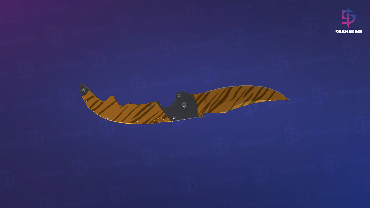 ★ Falchion Knife | Tiger Tooth (Factory New) Screenshot Playside