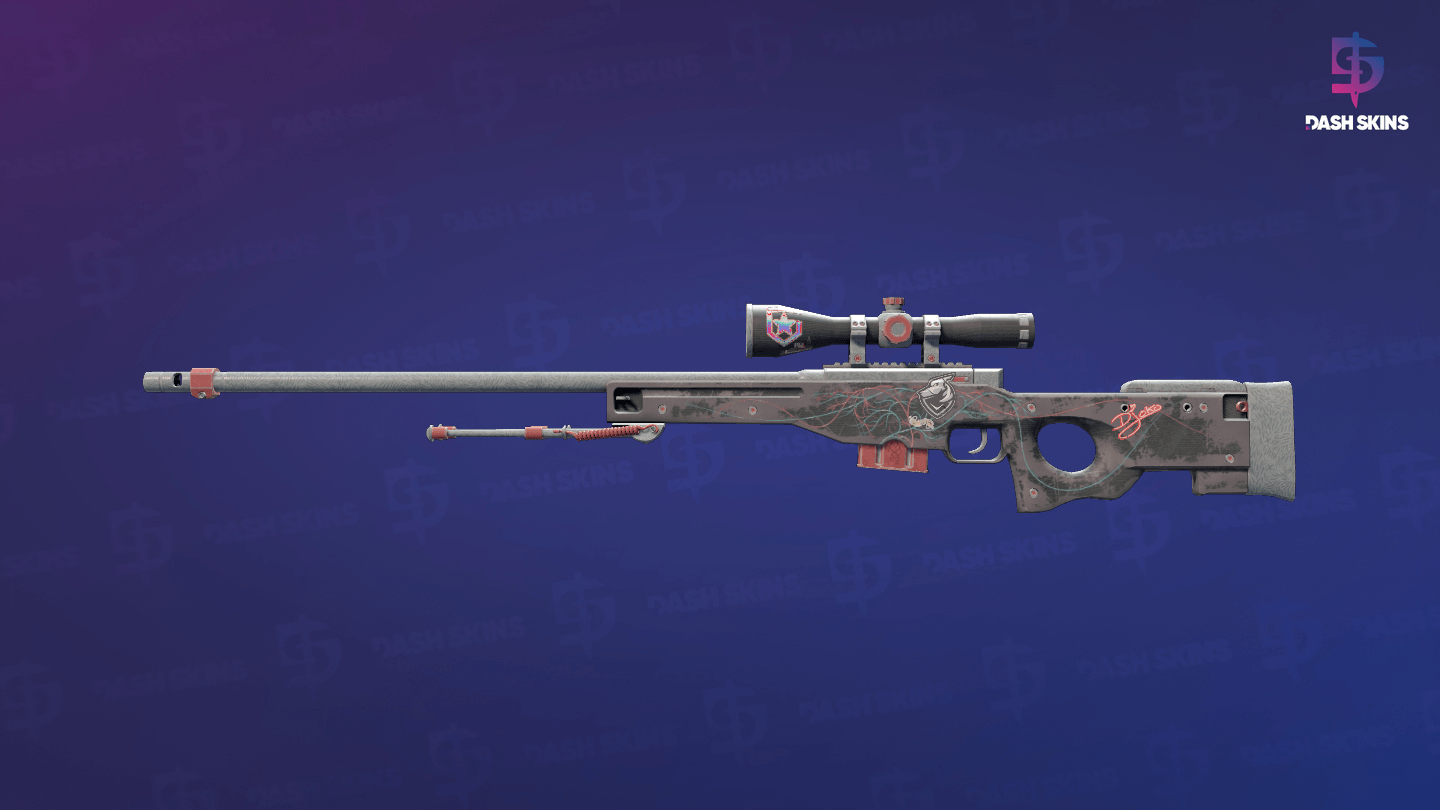 AWP | Capillary (Battle-Scarred) Screenshot Playside
