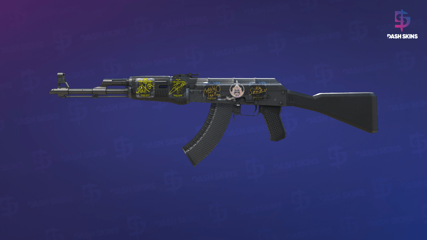 AK-47 | Slate (Minimal Wear) Screenshot Playside
