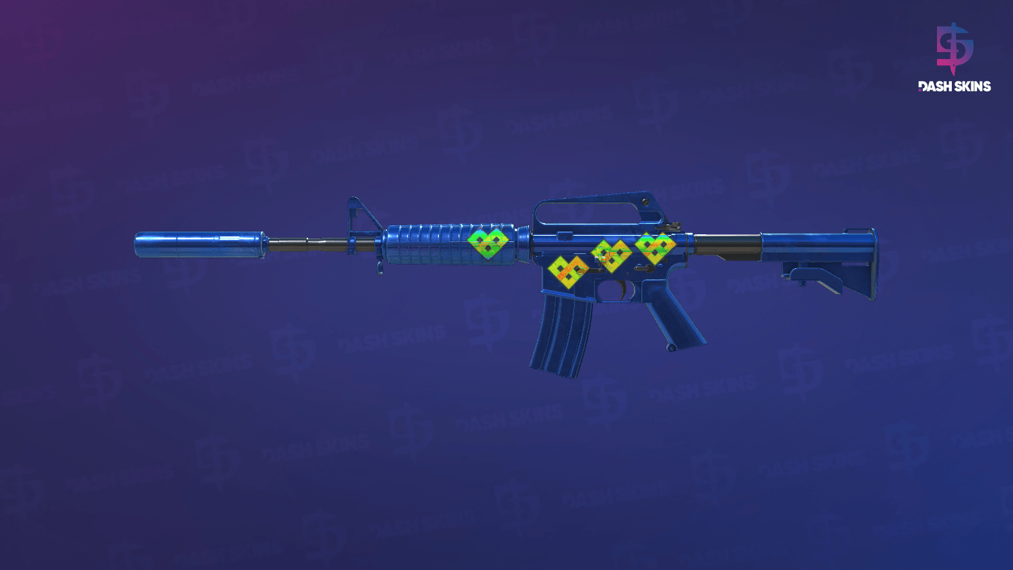 M4A1-S | Blue Phosphor (Factory New) Screenshot Playside