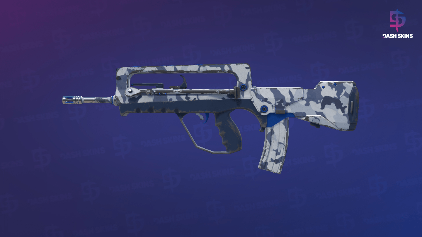 FAMAS | Yeti Camo (Field-Tested) Screenshot Playside