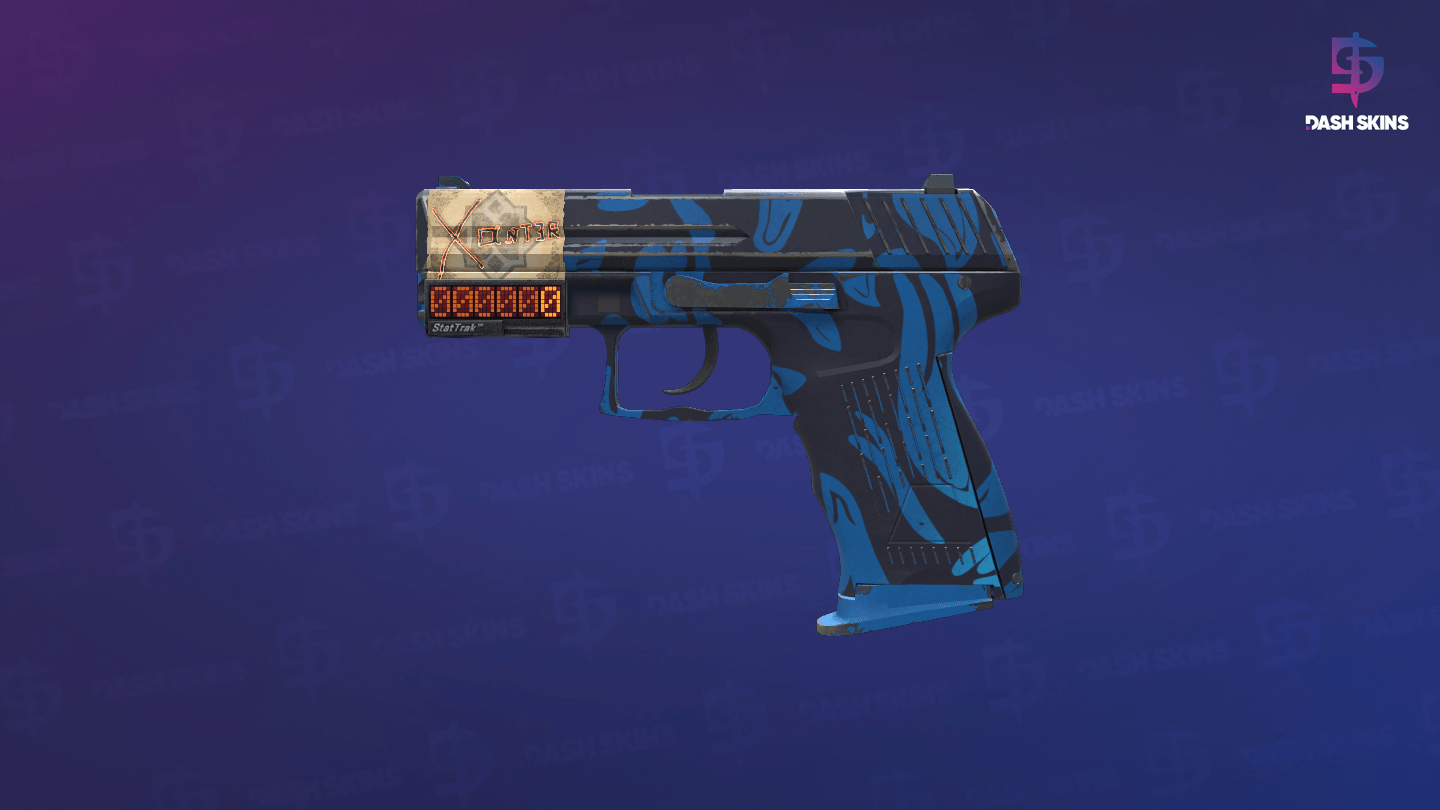 StatTrak™ P2000 | Oceanic (Minimal Wear) Screenshot Playside