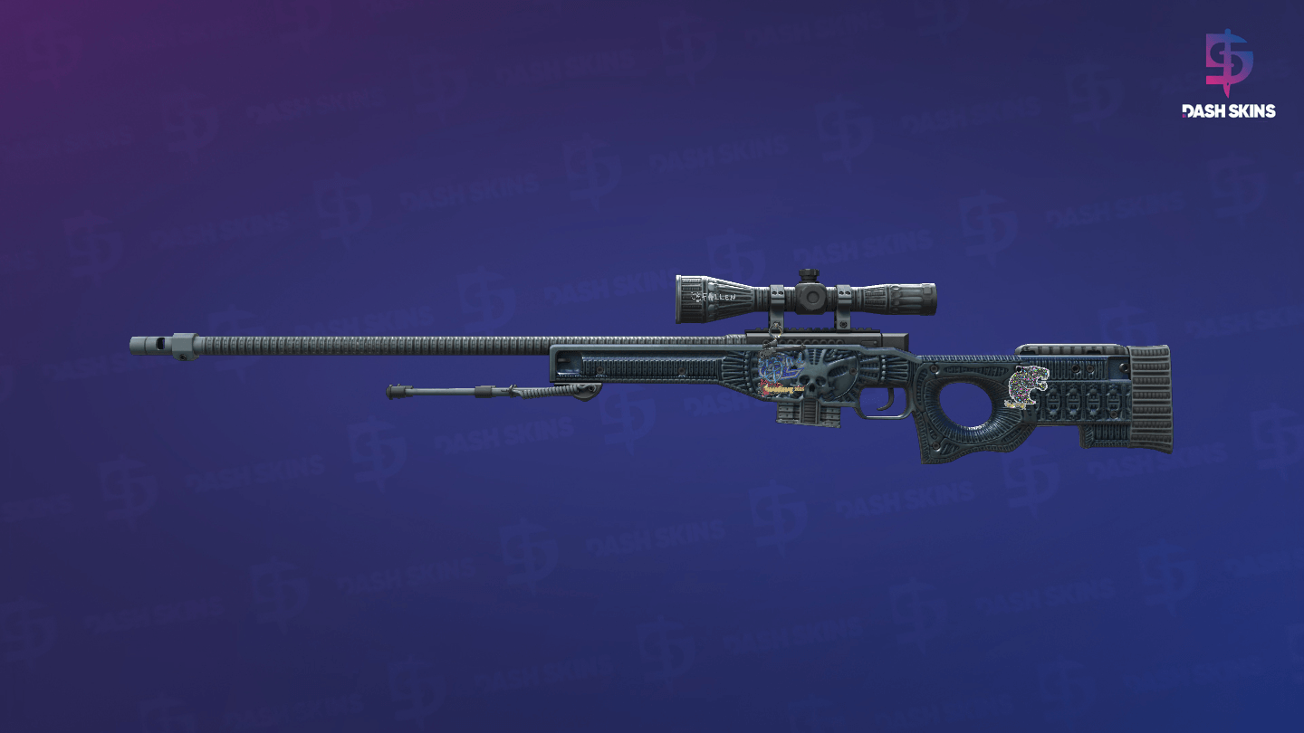 AWP | Exoskeleton (Minimal Wear) Screenshot Playside