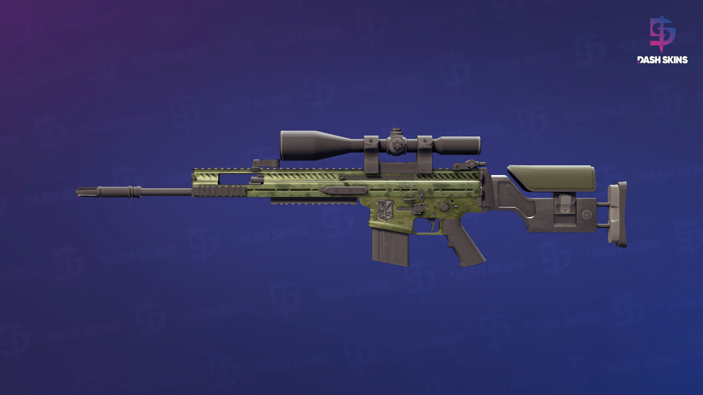 SCAR-20 | Green Marine (Factory New) Screenshot Playside
