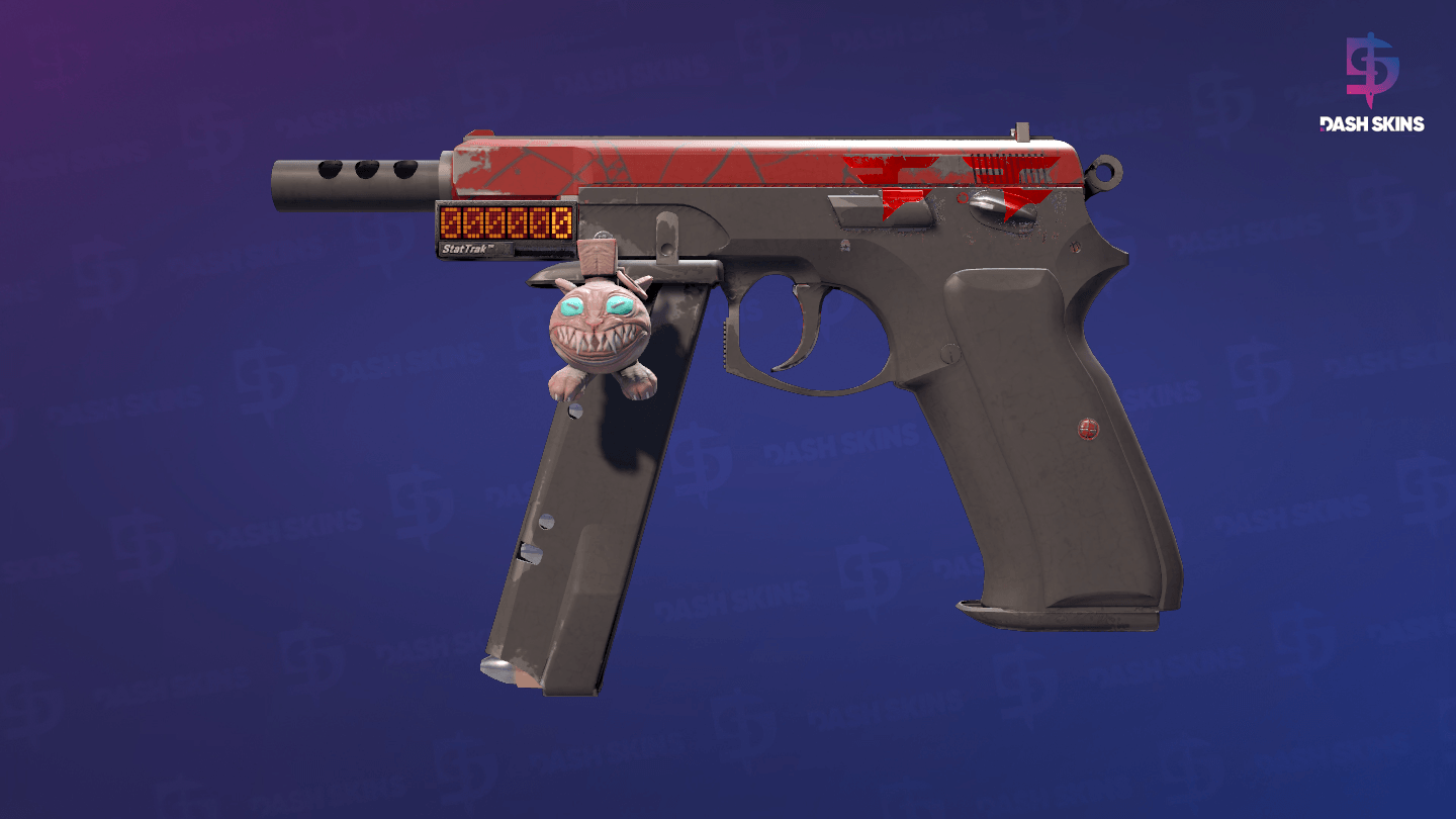 StatTrak™ CZ75-Auto | Crimson Web (Field-Tested) Screenshot Playside