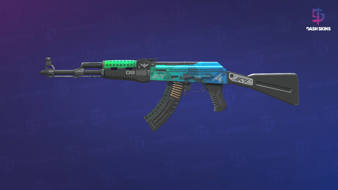 AK-47 | Ice Coaled (Field-Tested) Screenshot Playside