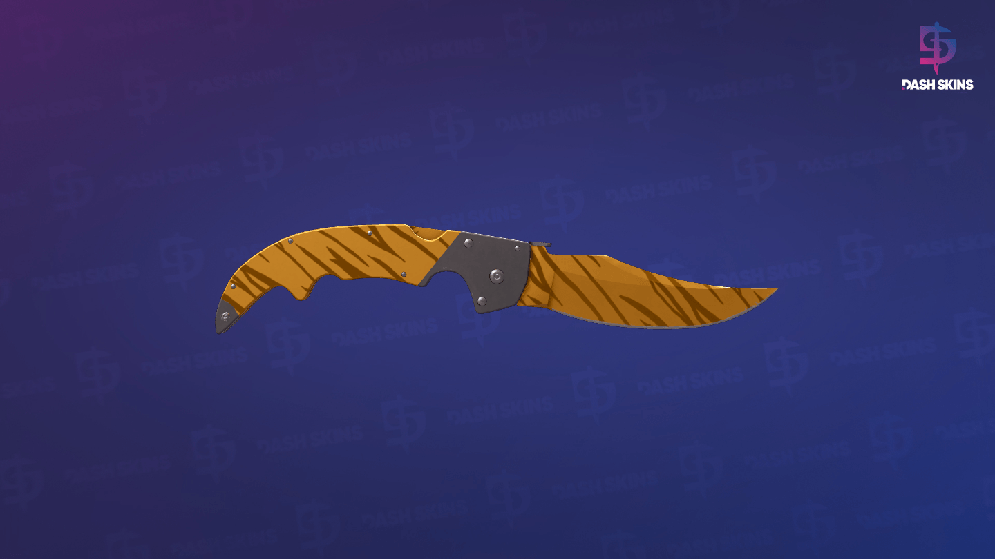★ Falchion Knife | Tiger Tooth (Factory New) Screenshot Playside