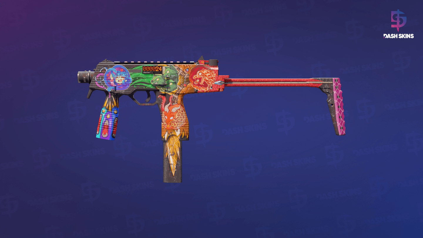 StatTrak™ MP9 | Food Chain (Field-Tested) Screenshot Playside