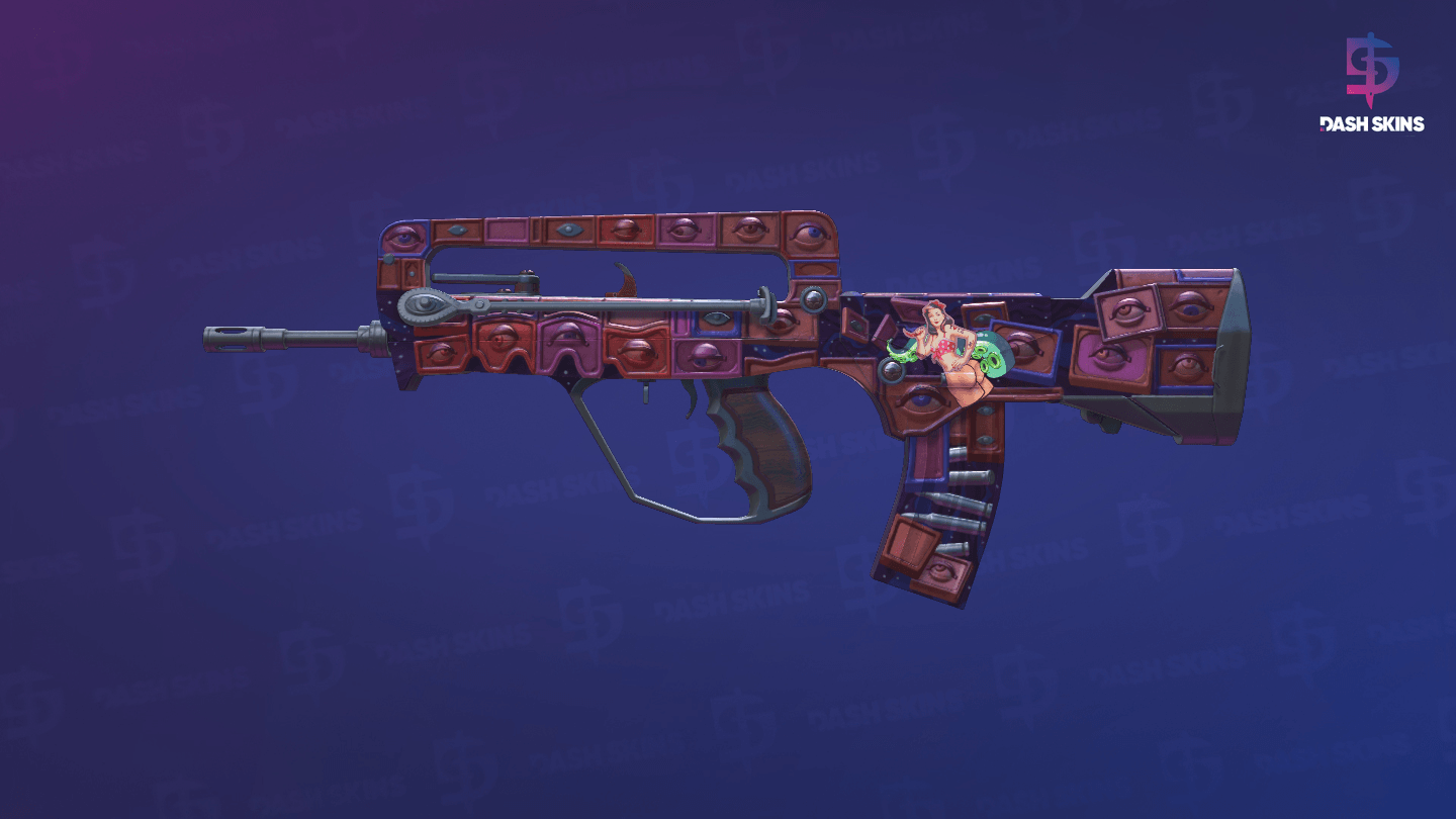 FAMAS | Rapid Eye Movement (Field-Tested) Screenshot Playside
