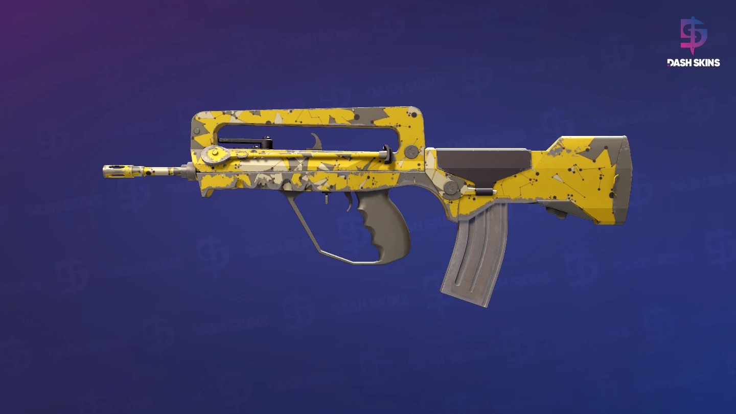 FAMAS | Neural Net (Minimal Wear) Screenshot Playside