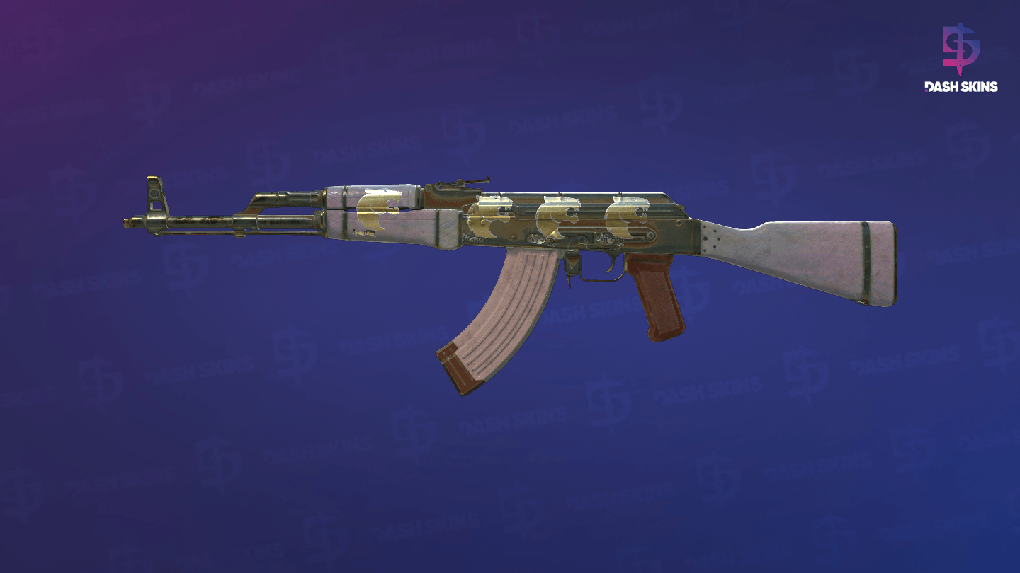 AK-47 | Aphrodite (Battle-Scarred) Screenshot Playside