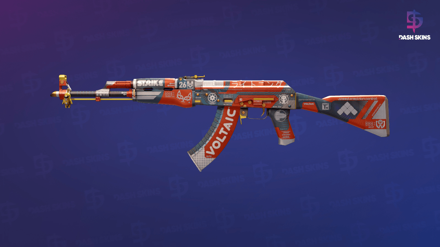 AK-47 | Bloodsport (Minimal Wear) Screenshot Playside
