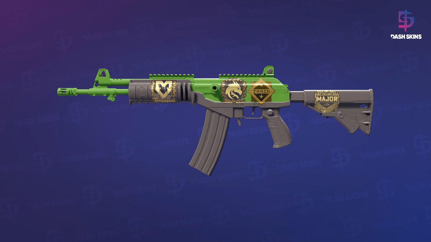 Souvenir Galil AR | Green Apple (Factory New) Screenshot Playside