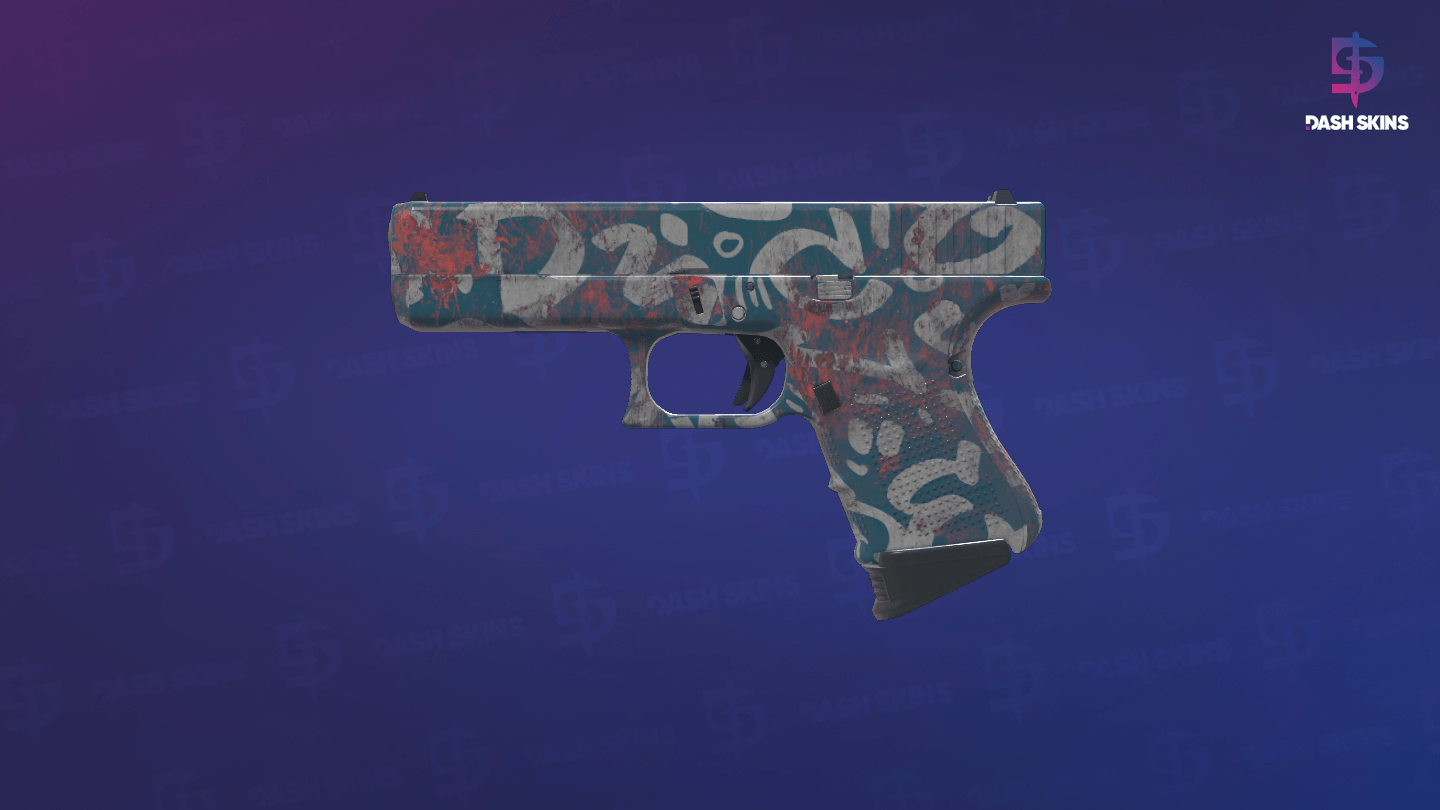 Glock-18 | Teal Graf (Factory New) Screenshot Playside