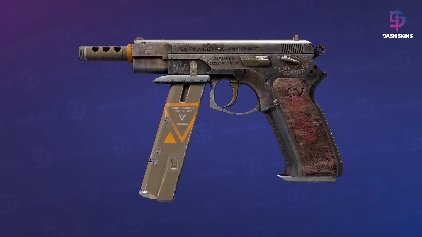 CZ75-Auto | Vendetta (Minimal Wear) Screenshot Playside