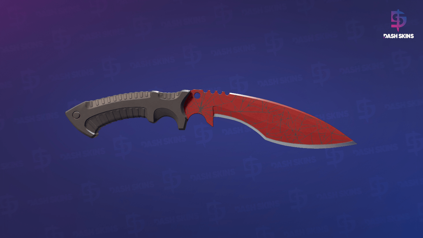 ★ Kukri Knife | Crimson Web (Field-Tested) Screenshot Playside