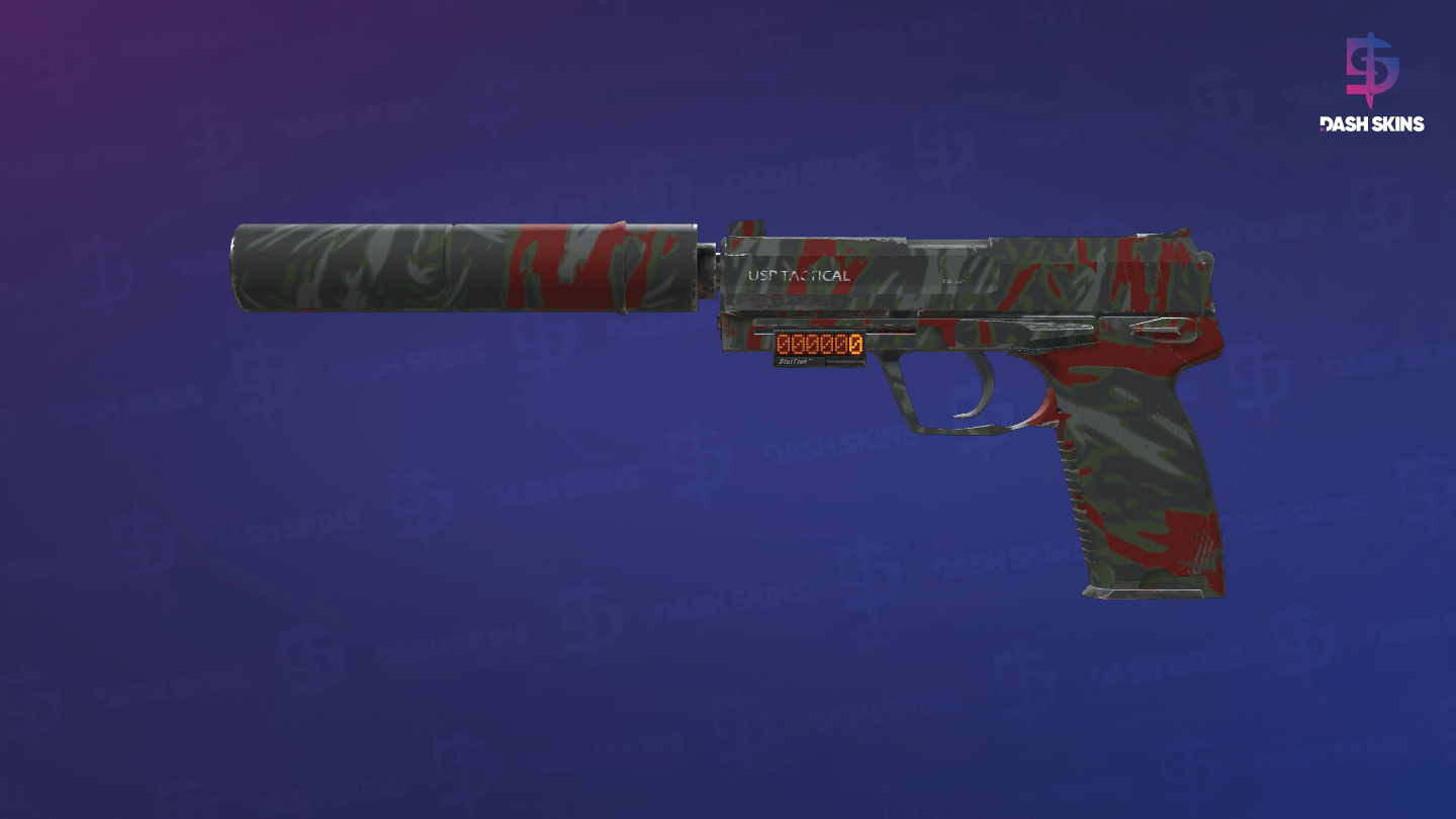 StatTrak™ USP-S | Blood Tiger (Minimal Wear) Screenshot Playside