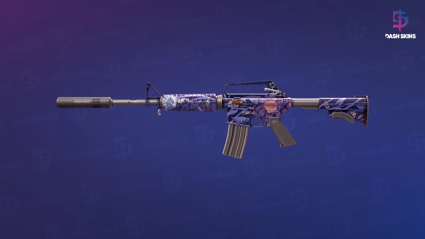 StatTrak™ M4A1-S | Black Lotus (Field-Tested) Screenshot Playside