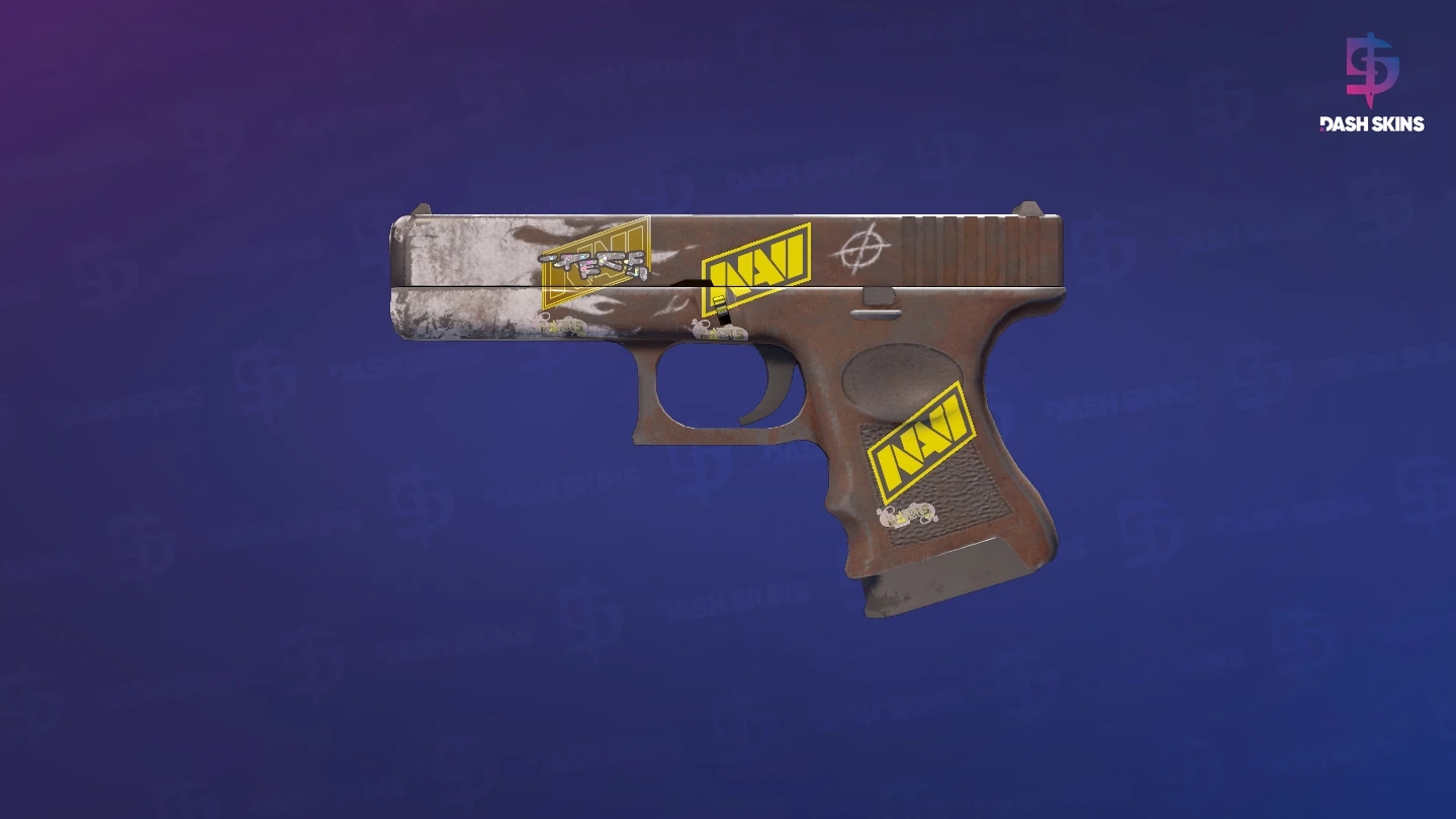 Glock-18 | Oxide Blaze (Battle-Scarred) Screenshot Playside