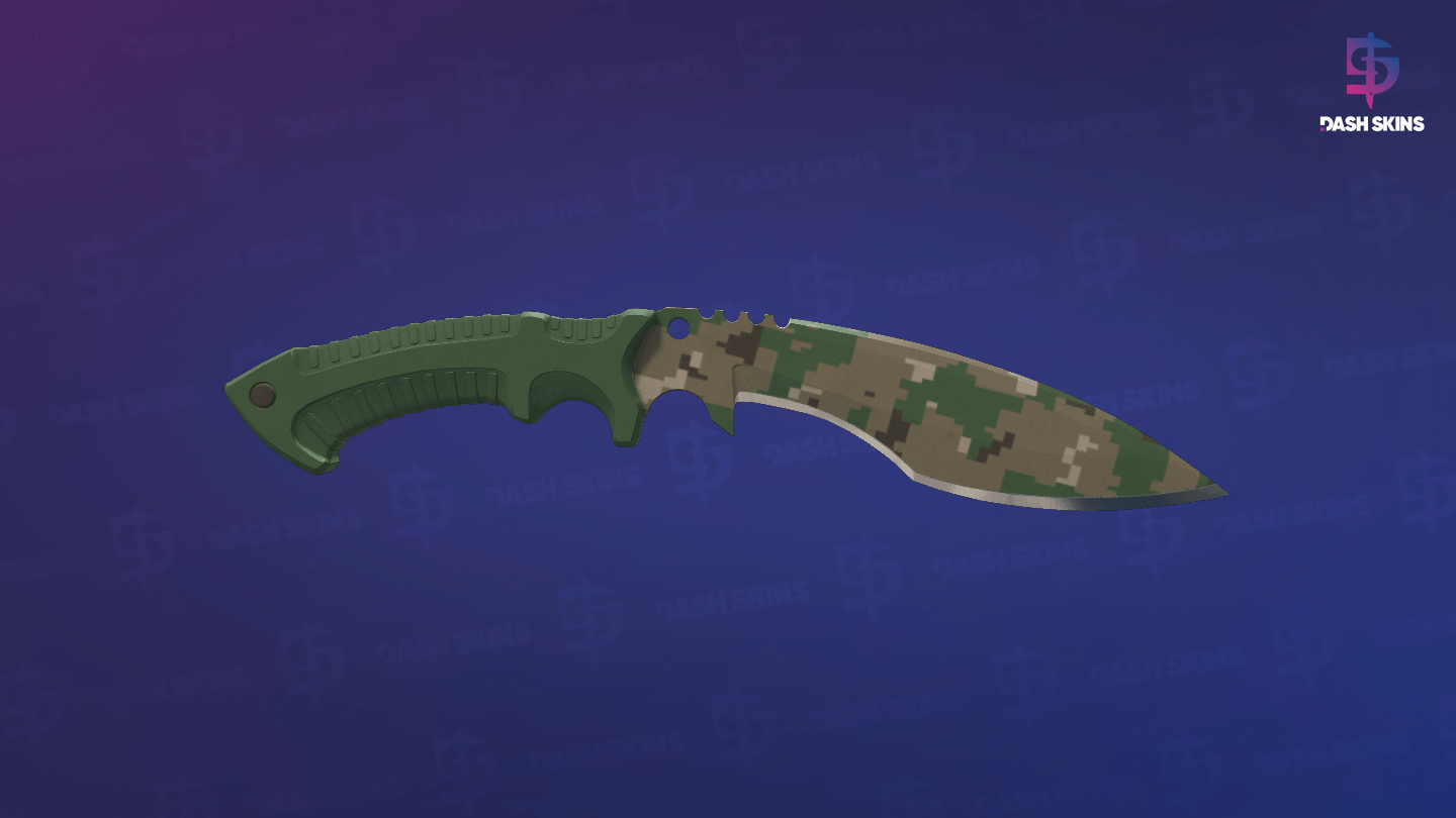 ★ Kukri Knife | Forest DDPAT (Minimal Wear) Screenshot Playside