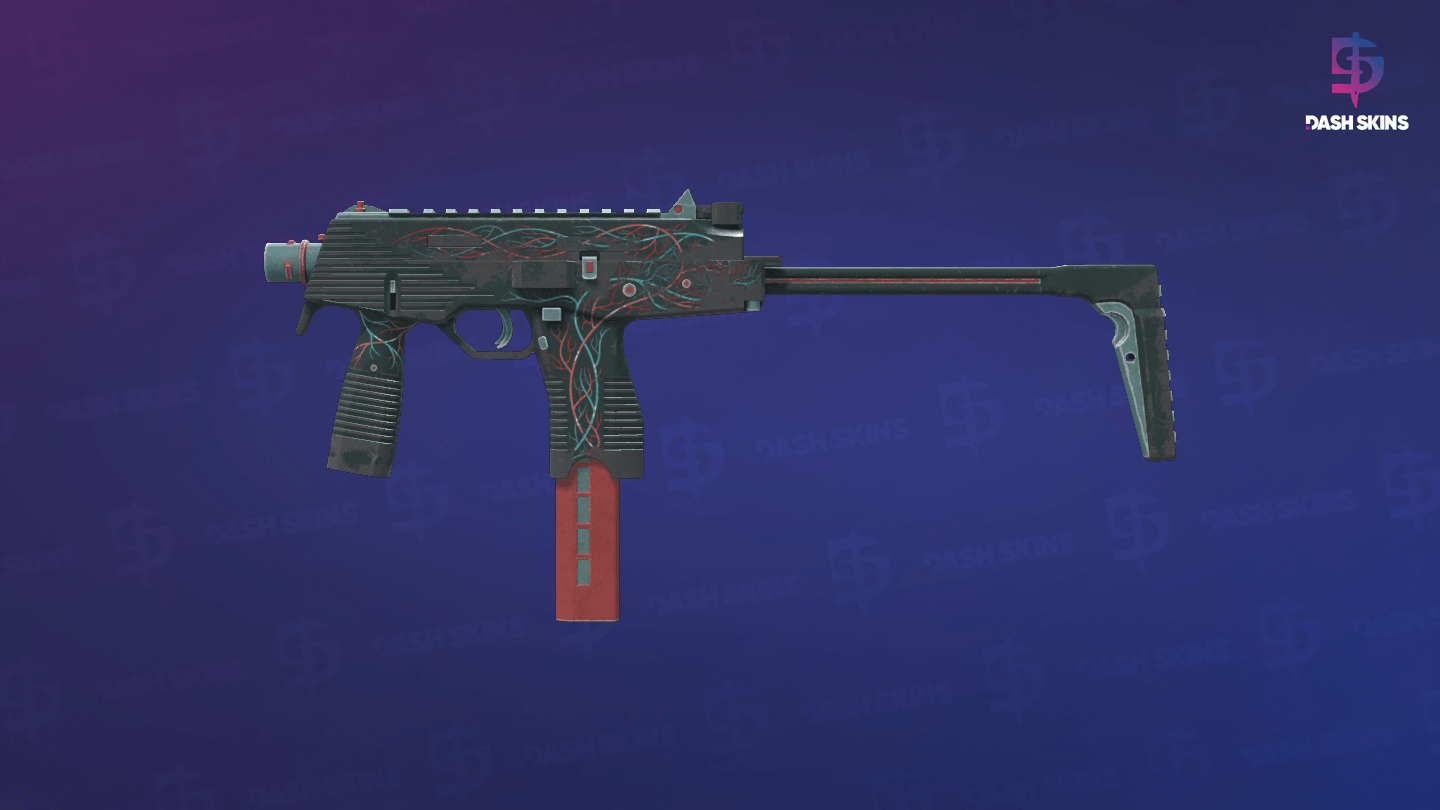 MP9 | Capillary (Battle-Scarred) Screenshot Playside