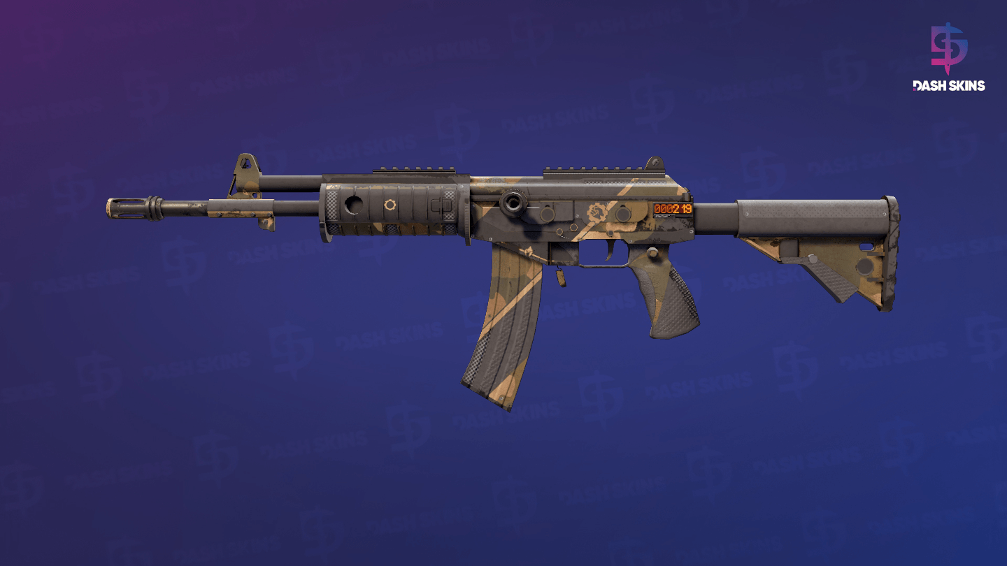 StatTrak™ Galil AR | Black Sand (Battle-Scarred) Screenshot Playside