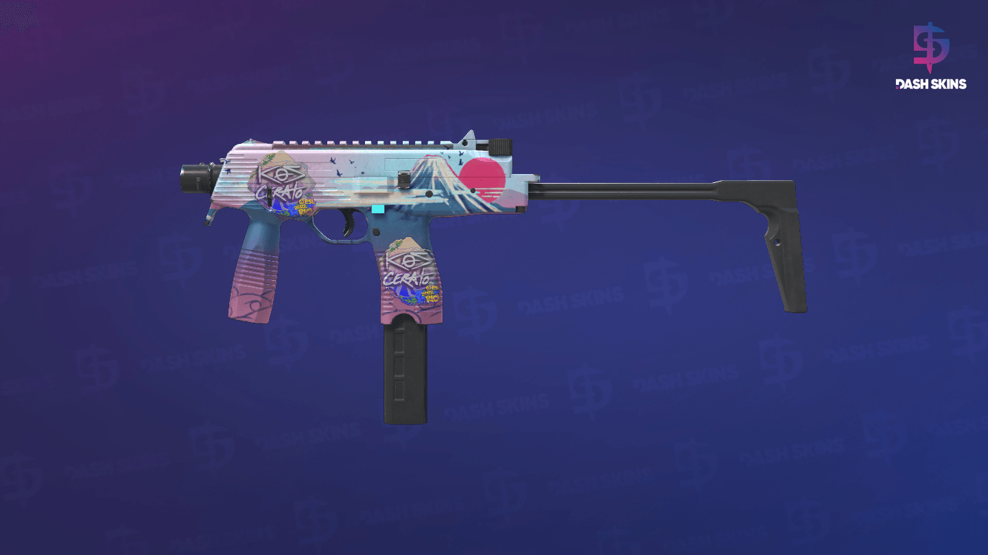 MP9 | Mount Fuji (Minimal Wear) Screenshot Playside