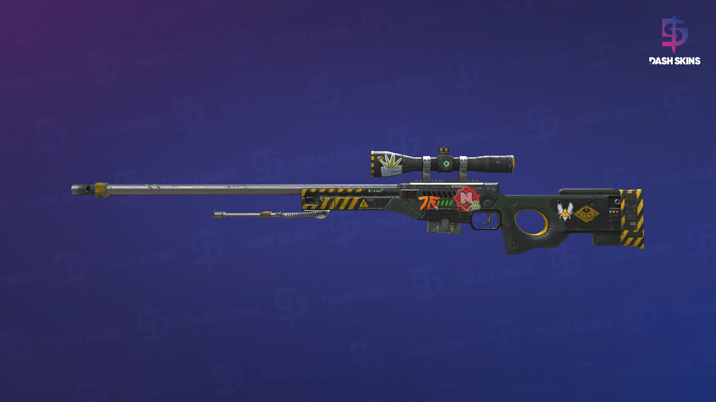 AWP | Phobos (Minimal Wear) Screenshot Playside