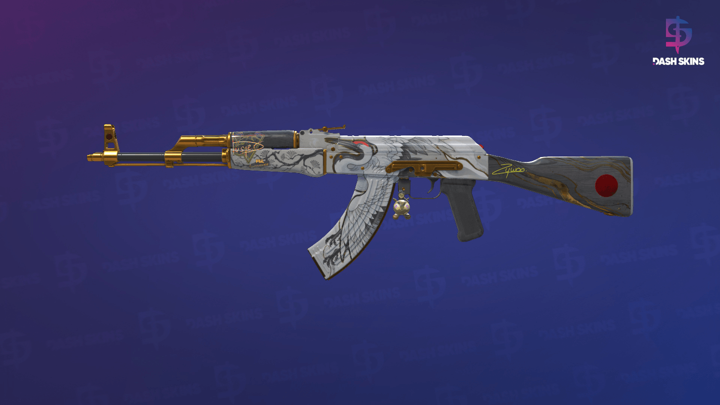 AK-47 | Crane Flight (Minimal Wear) Screenshot Playside