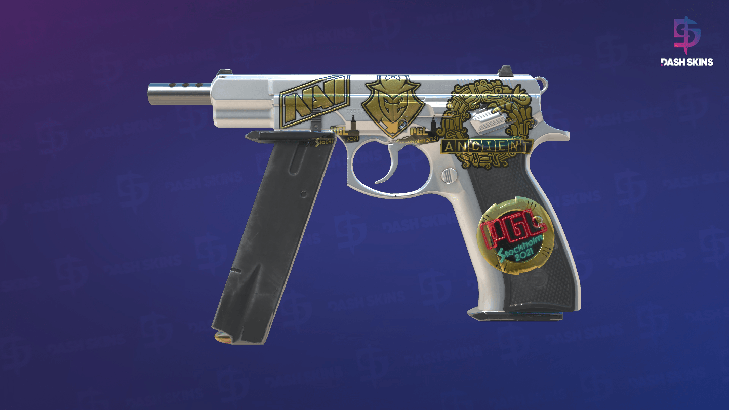 Souvenir CZ75-Auto | Silver (Factory New) Screenshot Playside