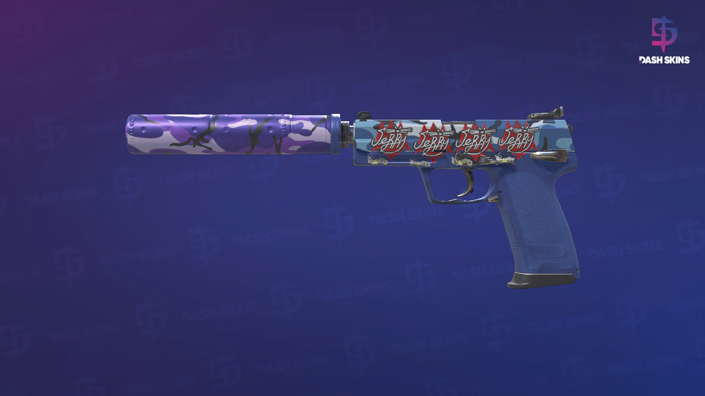 USP-S | Alpine Camo (Field-Tested) Screenshot Playside