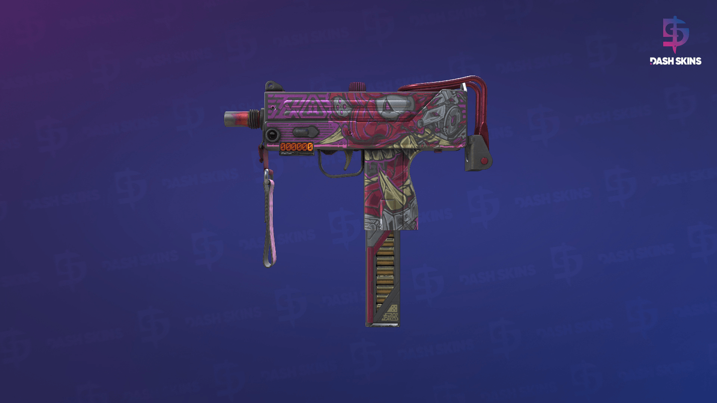 StatTrak™ MAC-10 | Saibā Oni (Field-Tested) Screenshot Playside