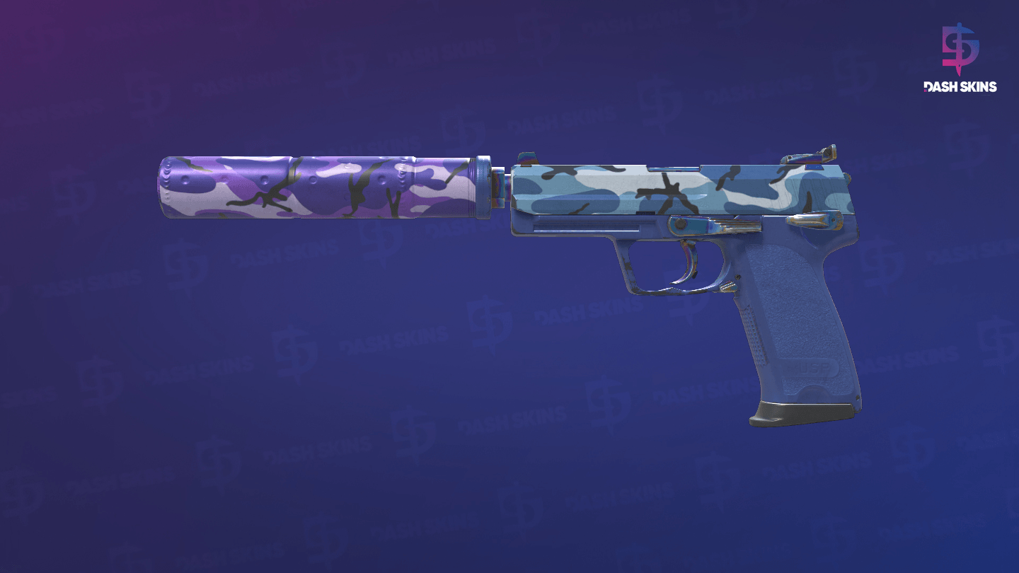 USP-S | Alpine Camo (Field-Tested) Screenshot Playside