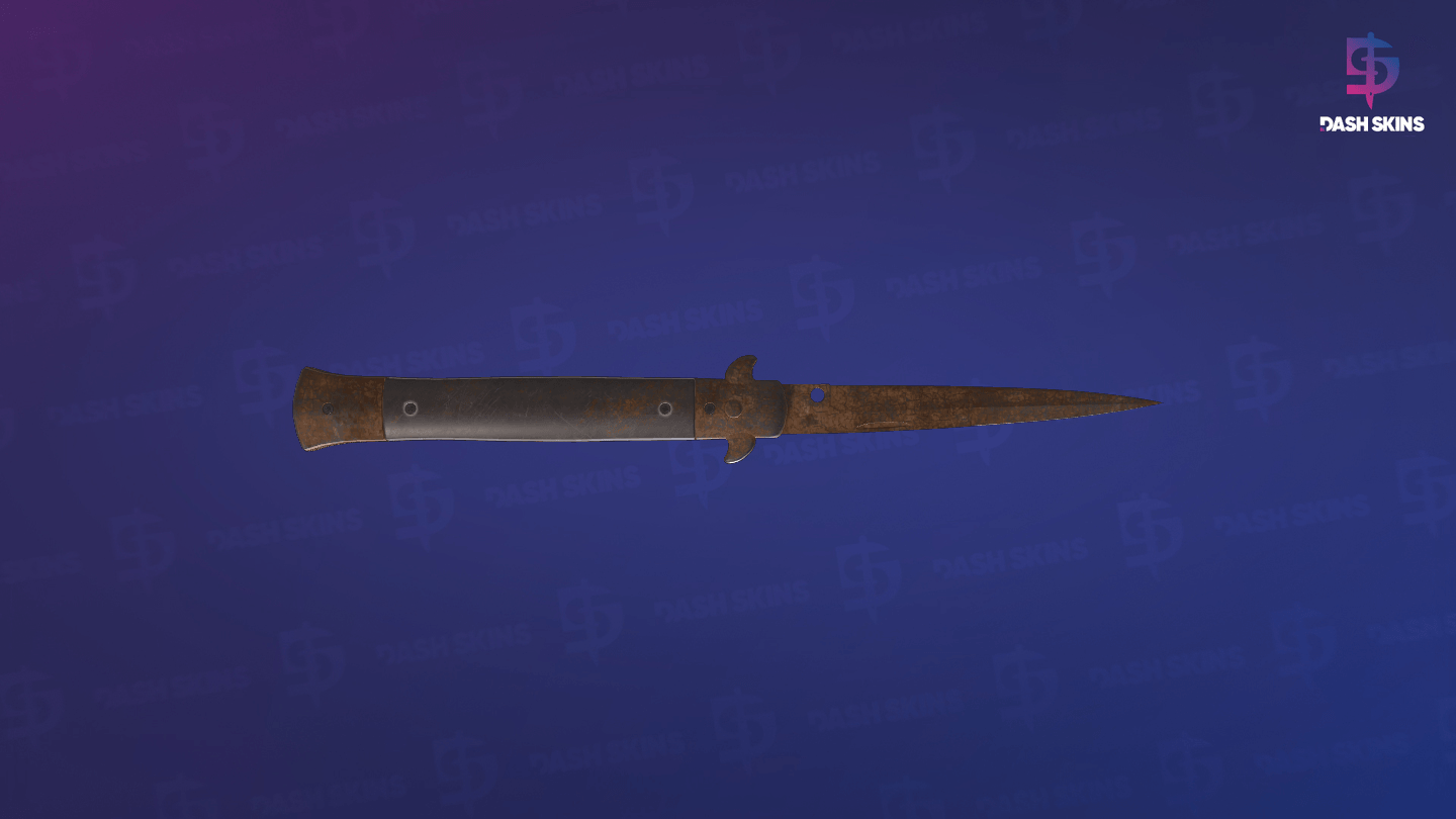 ★ Stiletto Knife | Rust Coat (Battle-Scarred) Screenshot Playside