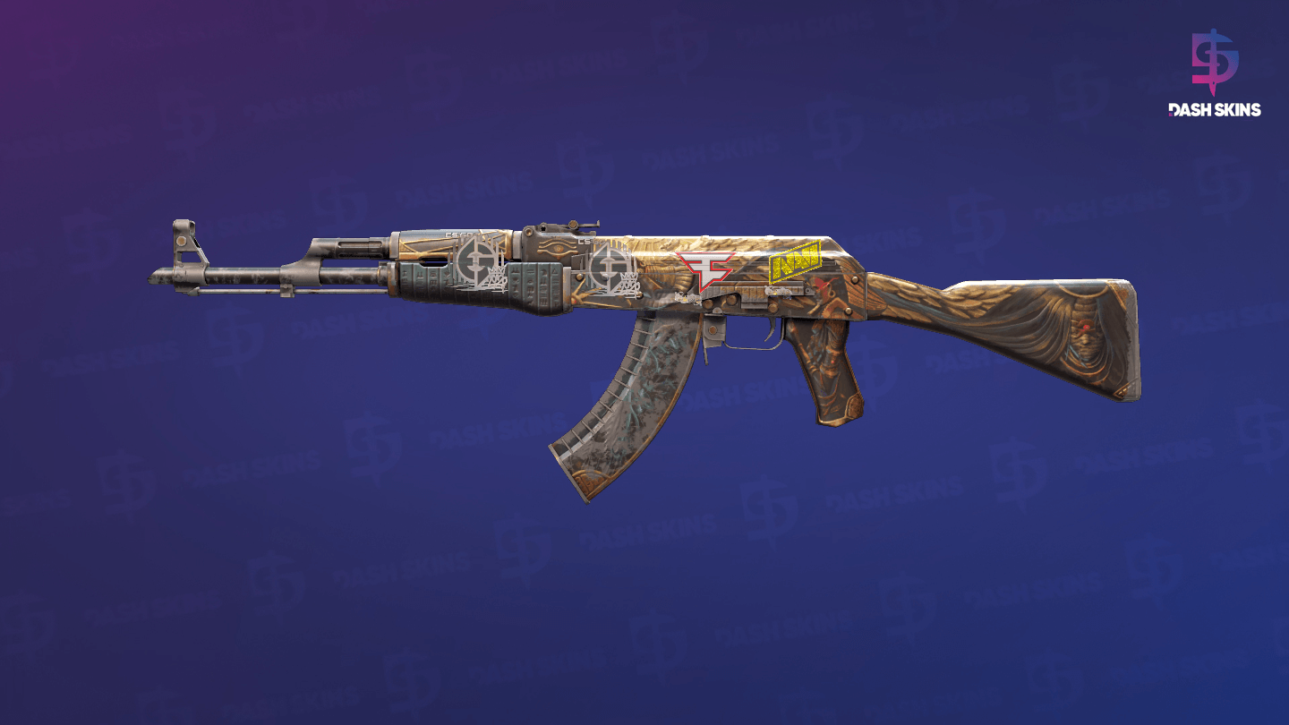 AK-47 | Legion of Anubis (Well-Worn) Screenshot Playside