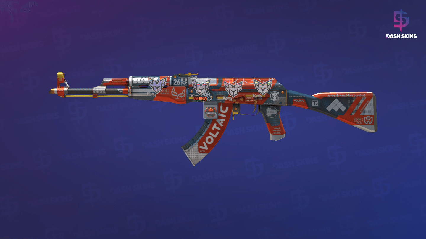 StatTrak™ AK-47 | Bloodsport (Field-Tested) Screenshot Playside