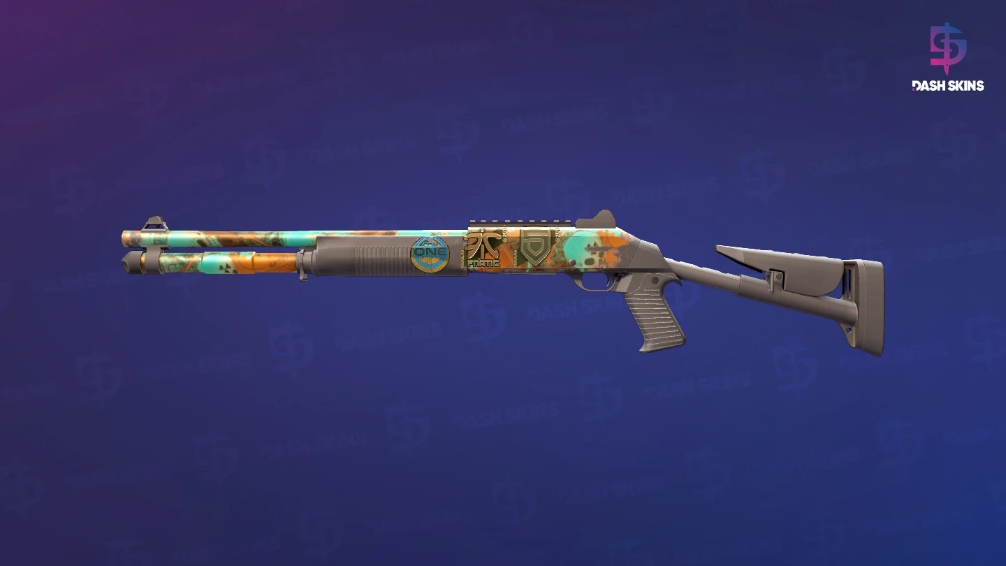 Souvenir XM1014 | Bone Machine (Field-Tested) Screenshot Playside