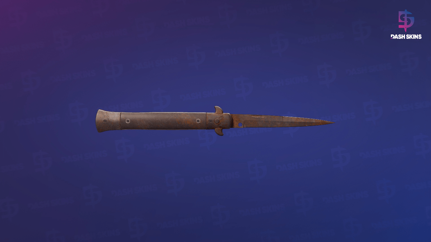 ★ Stiletto Knife | Rust Coat (Battle-Scarred) Screenshot Playside