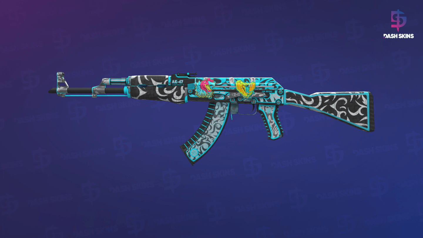 AK-47 | Frontside Misty (Field-Tested) Screenshot Playside