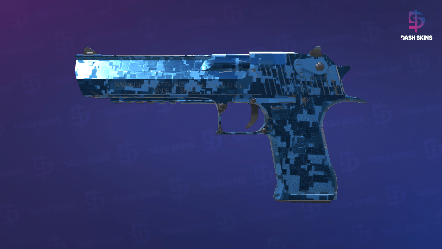 Desert Eagle | Cobalt Disruption (Minimal Wear) Screenshot Playside