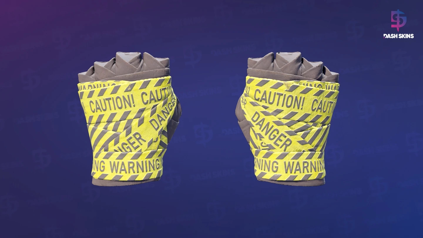 ★ Hand Wraps | CAUTION! (Minimal Wear) Screenshot Playside