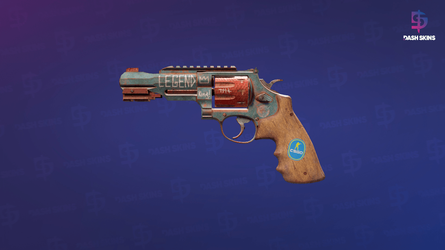 R8 Revolver | Junk Yard (Battle-Scarred) Screenshot Playside
