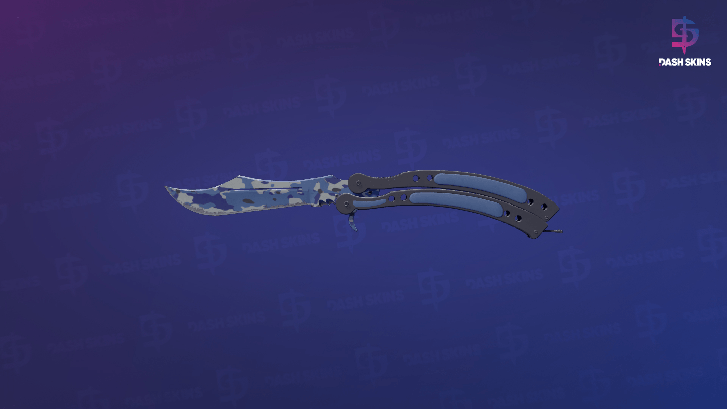 ★ Butterfly Knife | Bright Water (Field-Tested) Screenshot Playside