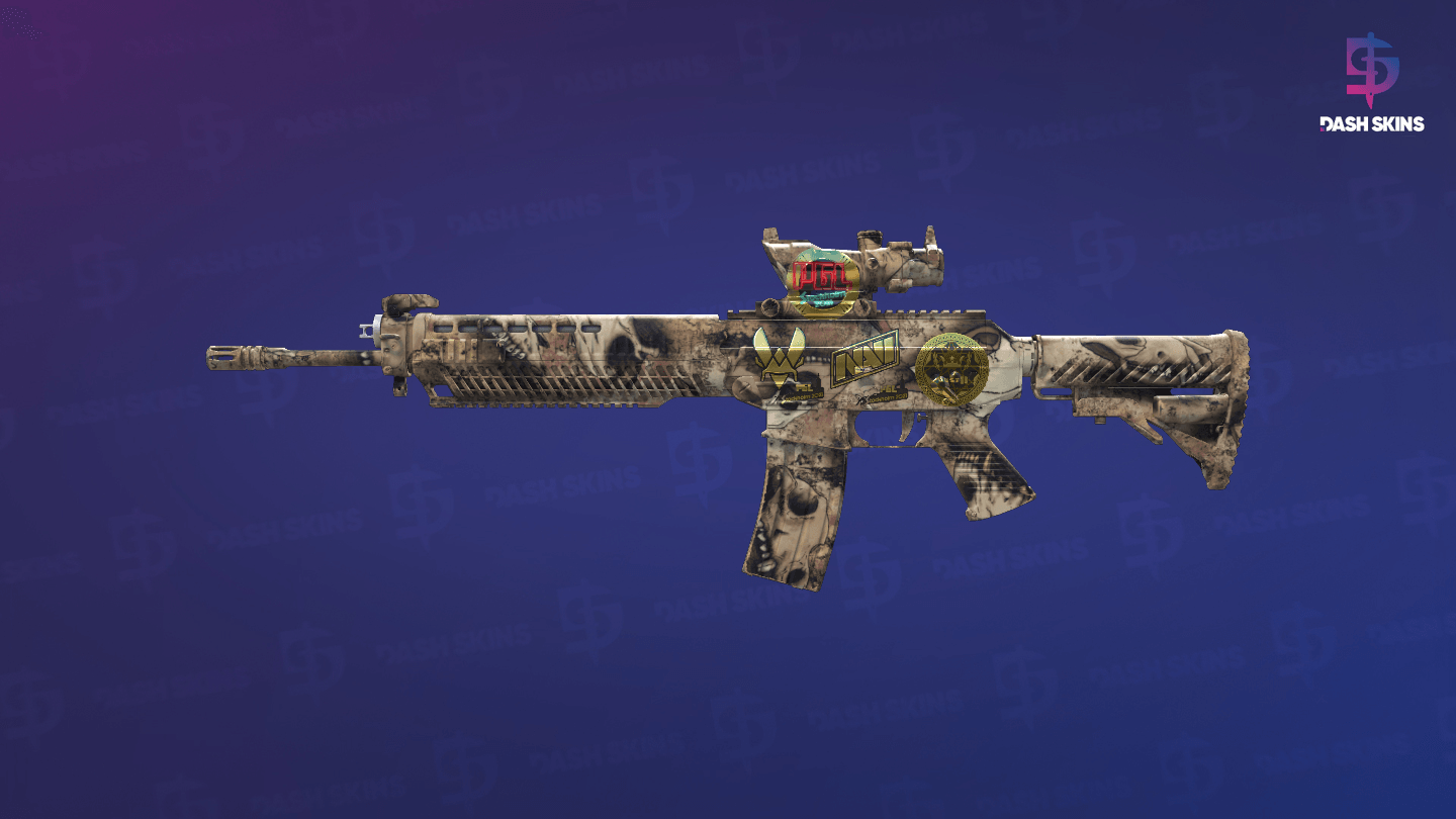 Souvenir SG 553 | Bleached (Factory New) Screenshot Playside