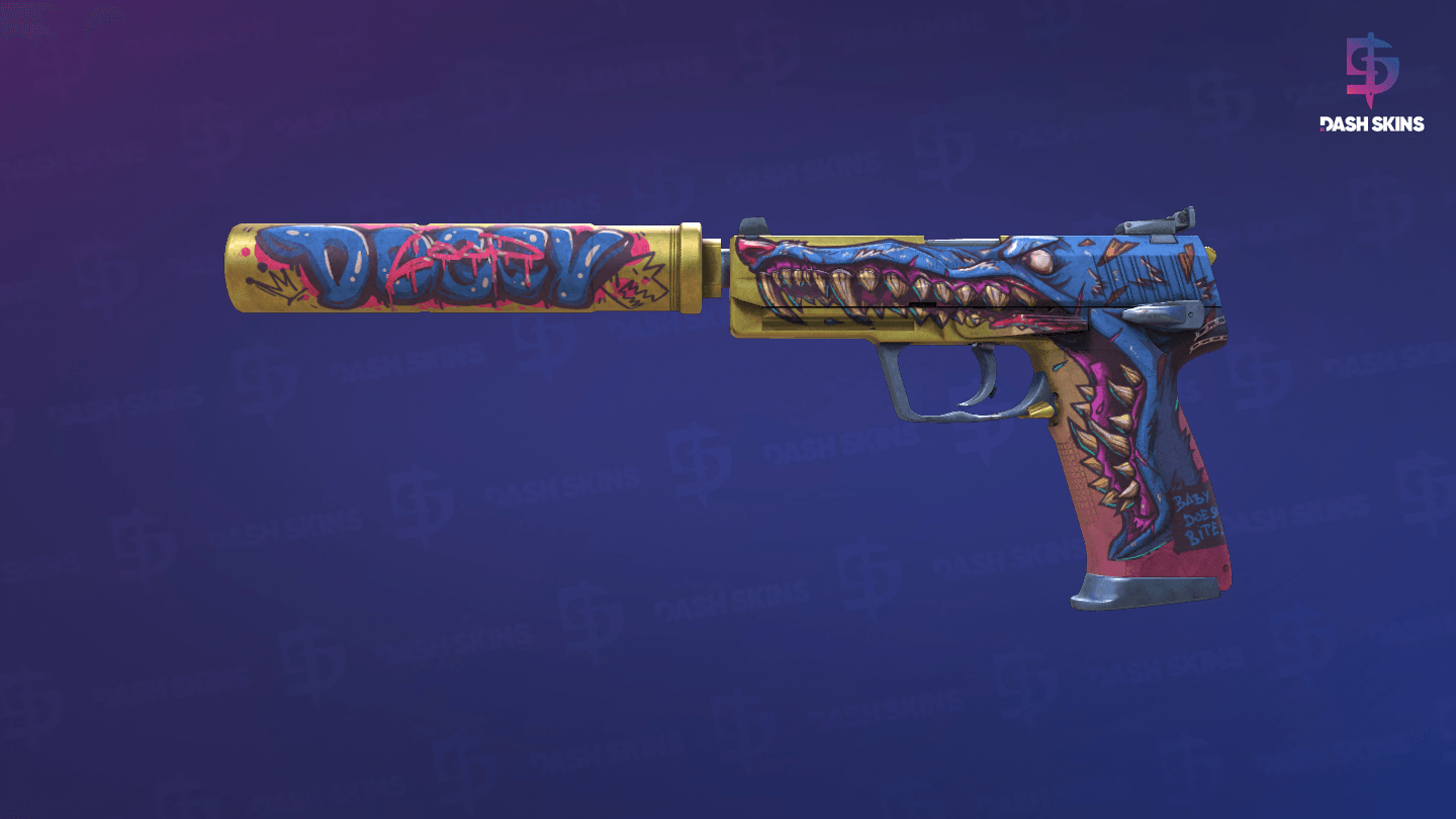 USP-S | Jawbreaker (Well-Worn) Screenshot Playside