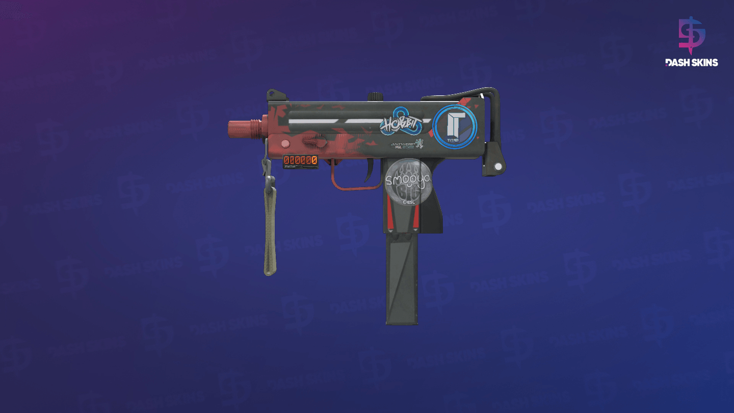 StatTrak™ MAC-10 | Tatter (Minimal Wear) Screenshot Playside