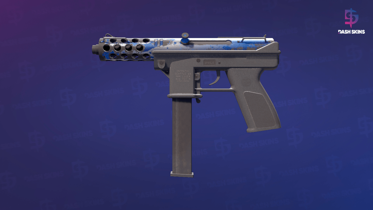 Tec-9 | Ice Cap (Well-Worn) Screenshot Playside