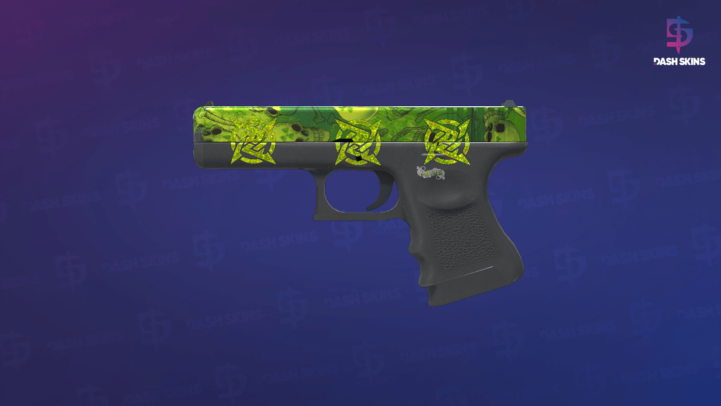 Glock-18 | Nuclear Garden (Field-Tested) Screenshot Playside
