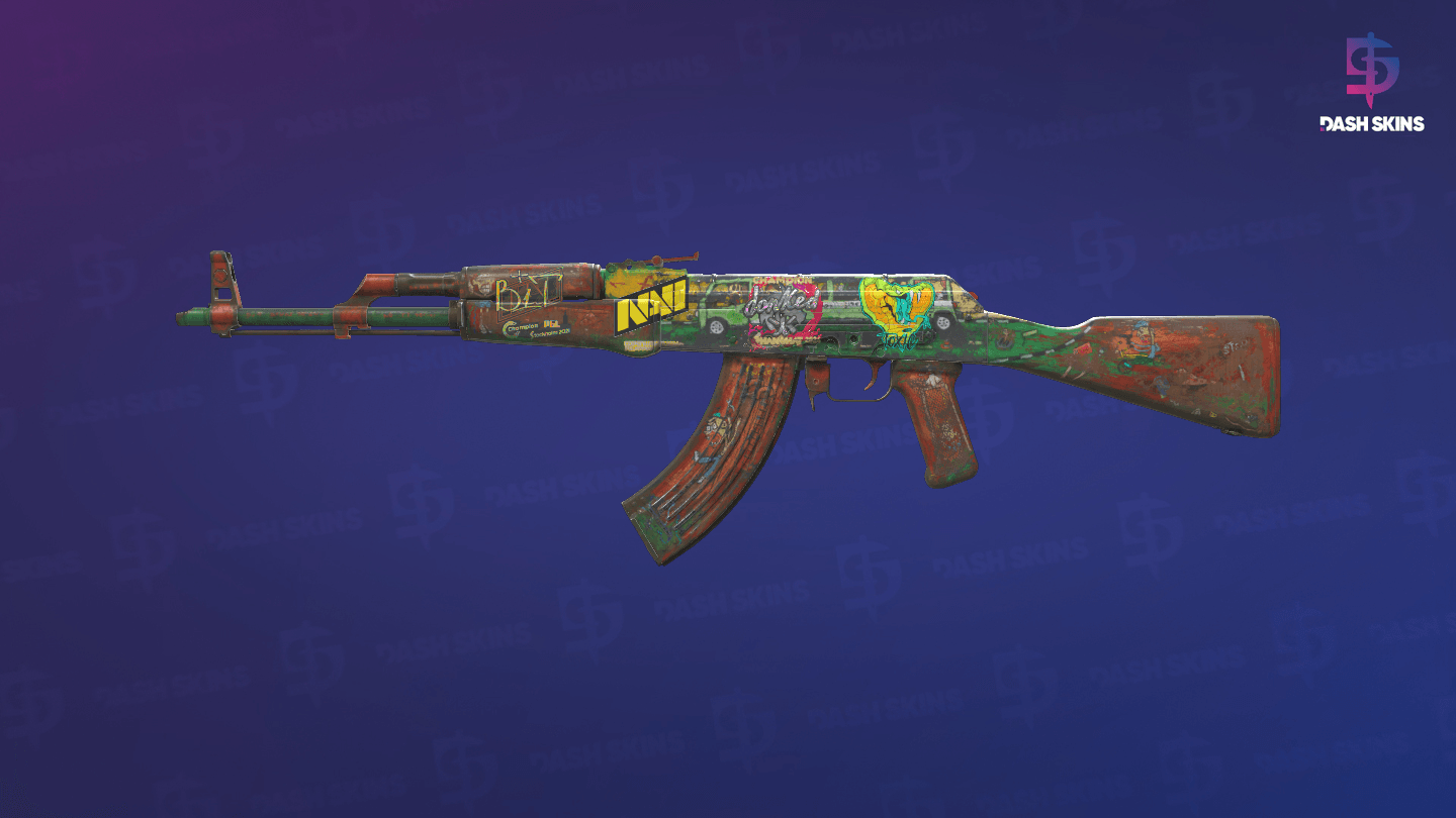 AK-47 | The Outsiders (Battle-Scarred) Screenshot Playside