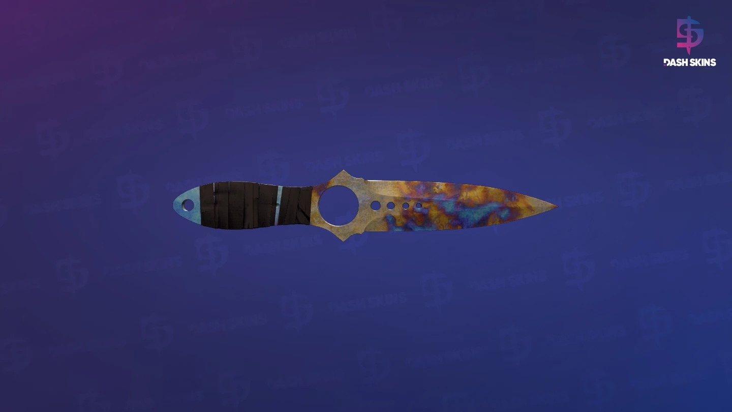 ★ Skeleton Knife | Case Hardened (Well-Worn) Screenshot Playside
